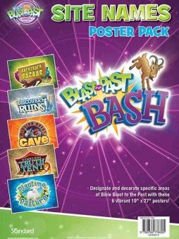 Bible Blast to the Past Site Names Poster Pack For Cheap