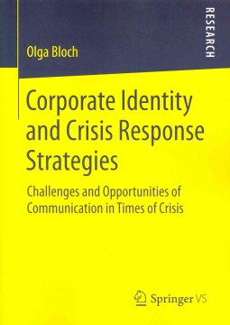 Corporate Identity and Crisis Response Strategies For Sale