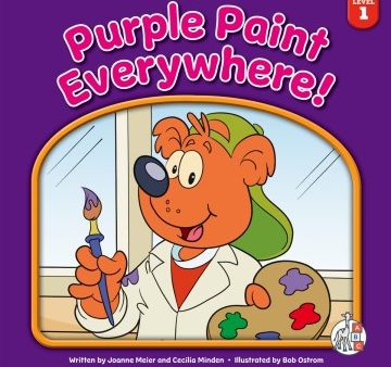 Purple Paint Everywhere! Hot on Sale