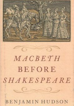 Macbeth Before Shakespeare Online Sale