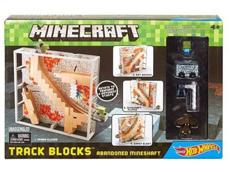 Minecraft Hot Wheels Track Blocks Abandoned Mineshaft Play Set Online