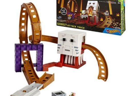 Minecraft Hot Wheels Ghast Attack Track Playset Discount