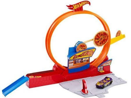 Hot Wheels Speedy Pizza Track Set For Cheap