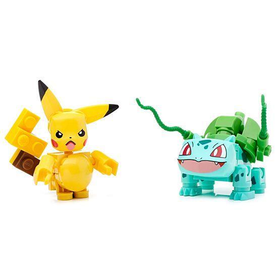 Mega Construx Pokemon Pikachu vs. Bulbasaur For Discount