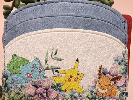 Pokemon Floral Card Holder Fashion