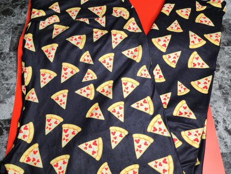 *Charlies Project Disney Mickey Head Pepperoni Pizza Leggings Cheap